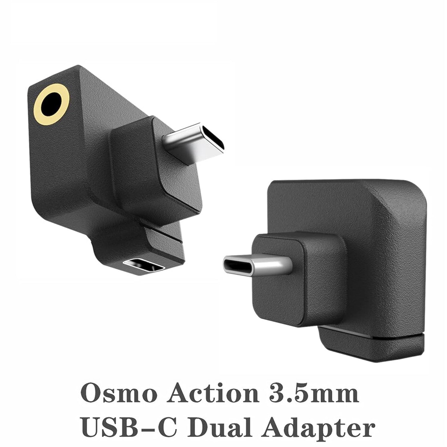 CYNOVA Osmo Action Dual 3.5mm/USB-C Mic Adapter- Made for DJI Osmo Action India