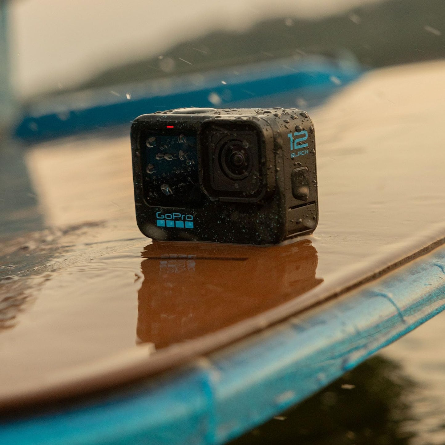 GoPro HERO12 Waterproof Action Camera with Front & Rear LCD Screens, 5.3K60 Ultra HD Video, HyperSmooth 6.0 + AutoBoost, Live Streaming with Enduro Battery (1-Yr International + 1-Yr India Warranty)