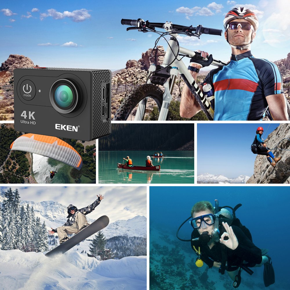 EKEN H9R India Waterproof Sports Action Camera 4K WiFi Ultra HD