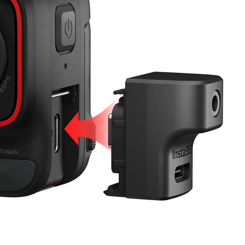 Insta360 Ace Pro & Ace Action Camera Mic Adapter