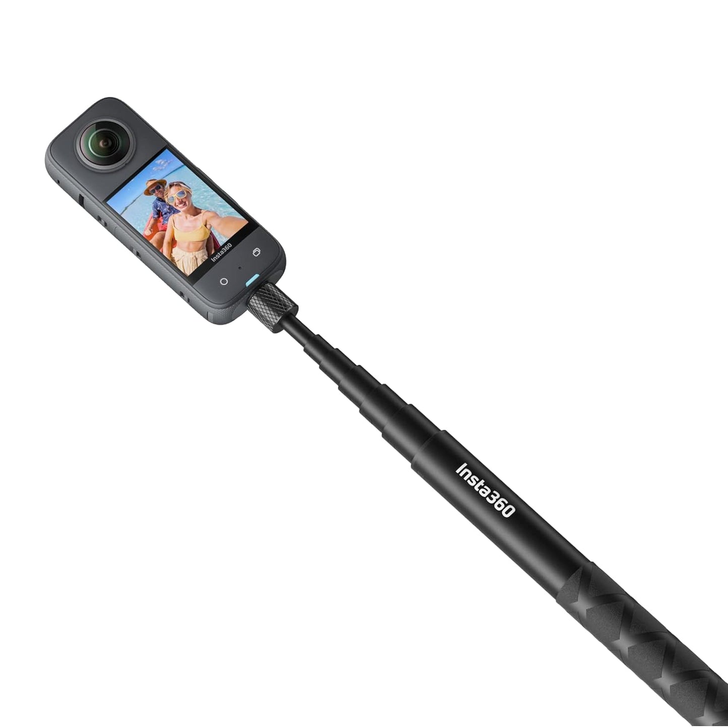 Insta360 India Invisible Selfie Stick for ONE X, X2,X3, ONE R Action Camera - Black